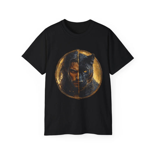 Mystical Panther Unisex Ultra Cotton Tee - Bold Graphic Design - Trends Zone