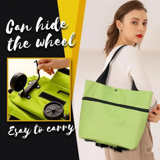 ShopGlide Foldable Cart - Trends Zone