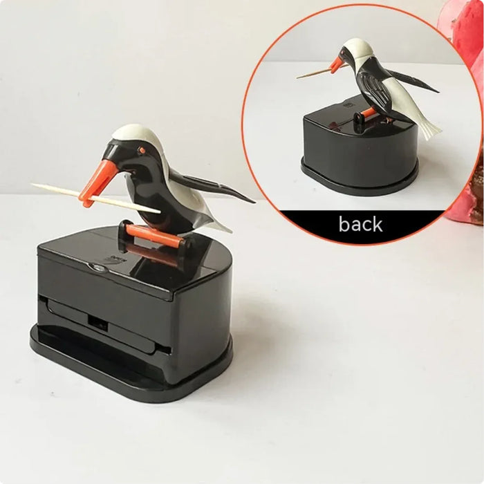 Household Push-Type Bird Automatic Pop-up Toothpick Box - Trends Zone