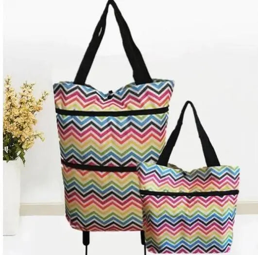 ShopGlide Foldable Cart - Trends Zone
