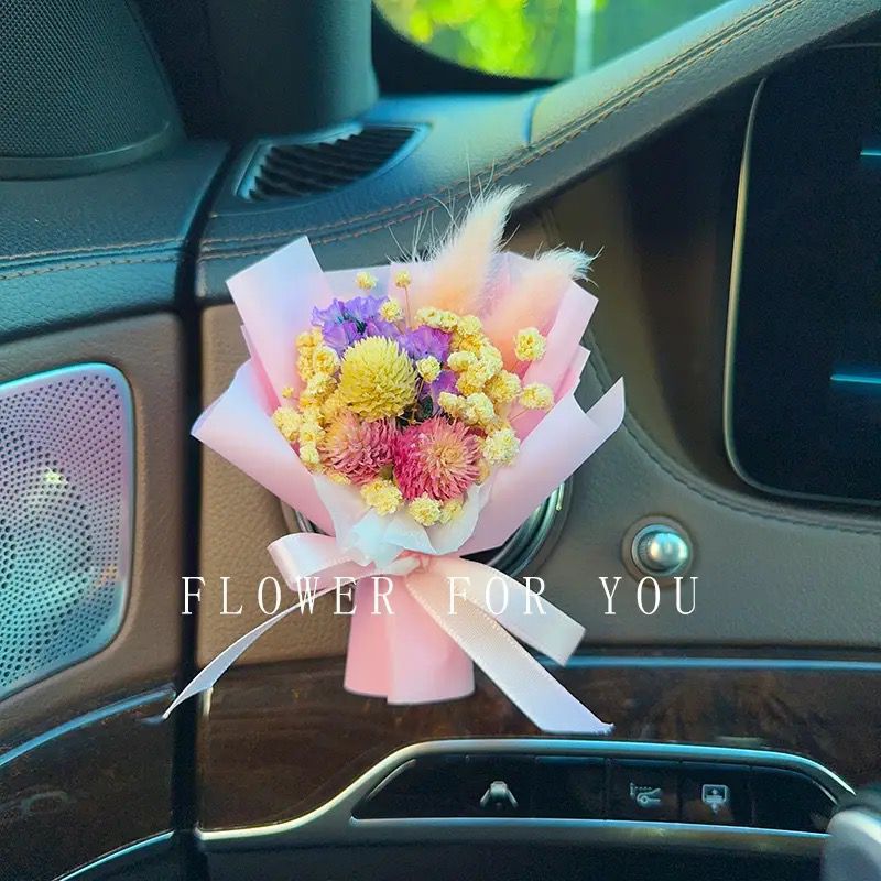 Flower bouquet car vent clip - Bouquet 11