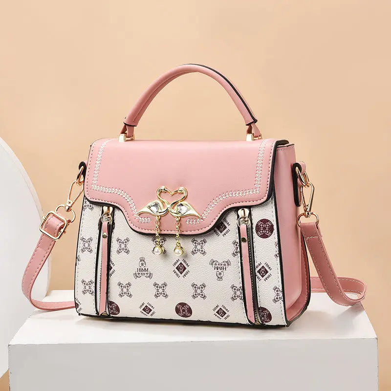 Crossbody handbag small square bag women's bag