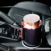 🚗 2-in-1 Smart Car Cup Warmer & Cooler | Digital Temperature Control ☕❄️ - Trends Zone