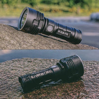 Super Bright Rechargeable LED Flashlight | Long-Range Outdoor Flashlight 500m | Heavy-Duty & Waterproof - Trends Zone