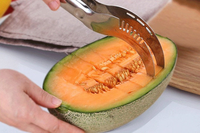 Stainless Steel Cutter For Watermelon Hami Melon Pitaya Pawpaw - Trends Zone