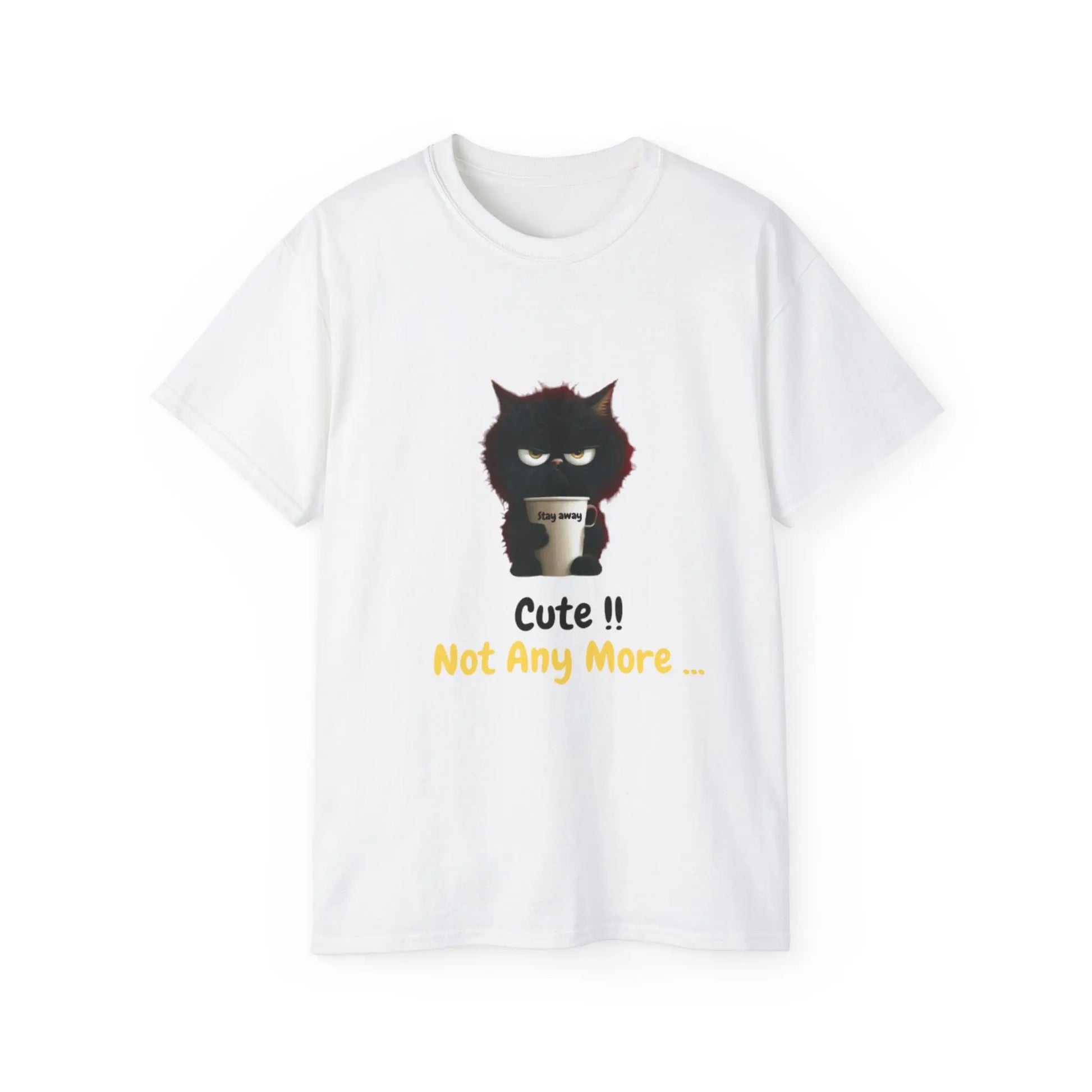 Cute Yet Sassy Cat Unisex Ultra Cotton Tee - Perfect for Cat Lovers - Trends Zone