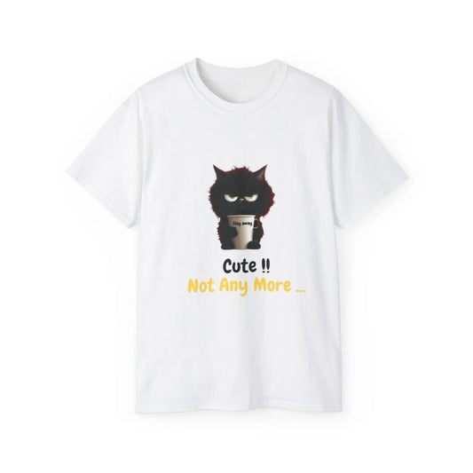 Cute Yet Sassy Cat Unisex Ultra Cotton Tee - Perfect for Cat Lovers - Trends Zone