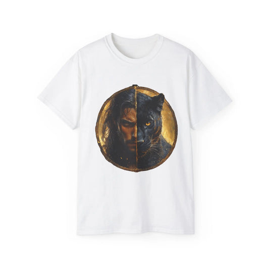 Mystical Panther Unisex Ultra Cotton Tee - Bold Graphic Design - Trends Zone