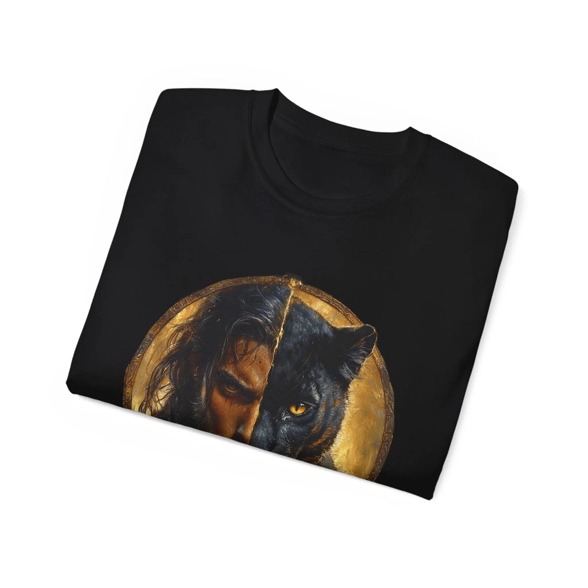 Mystical Panther Unisex Ultra Cotton Tee - Bold Graphic Design - Trends Zone