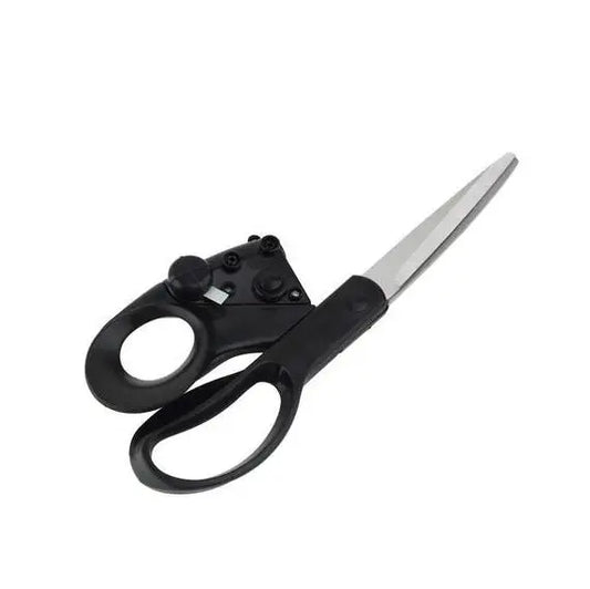 Professional Laser Guided Scissors For Home Crafts Wrapping Gifts Fabric Sewing Cut Straight Fast Scissor Shear - Trends Zone