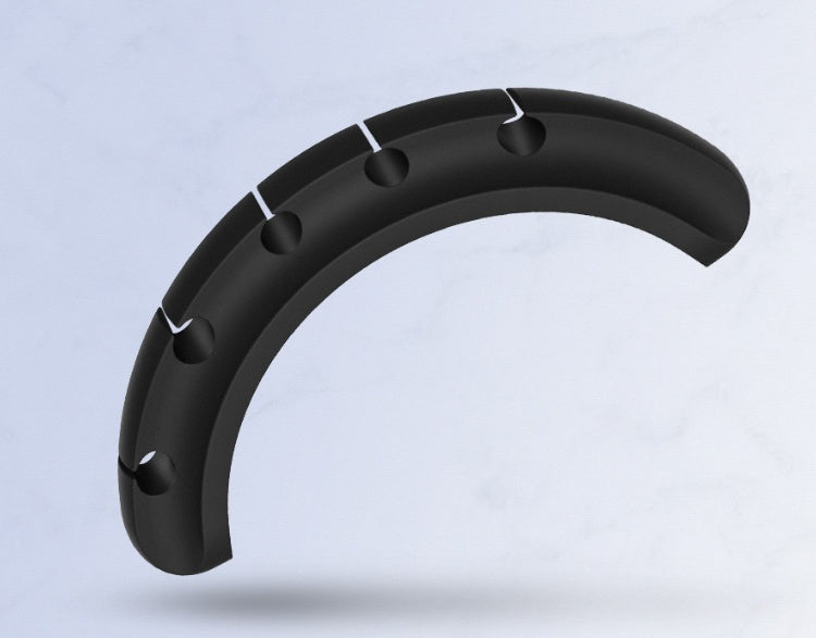 Silicone Cable Organizer Clips for USB & Headphones