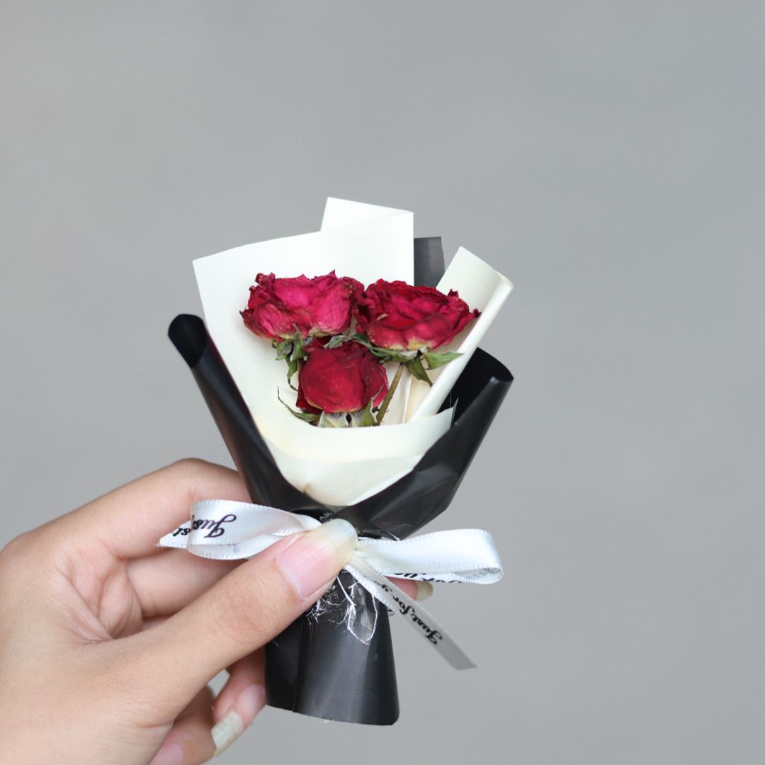 Flower bouquet car vent clip - Bouquet 01