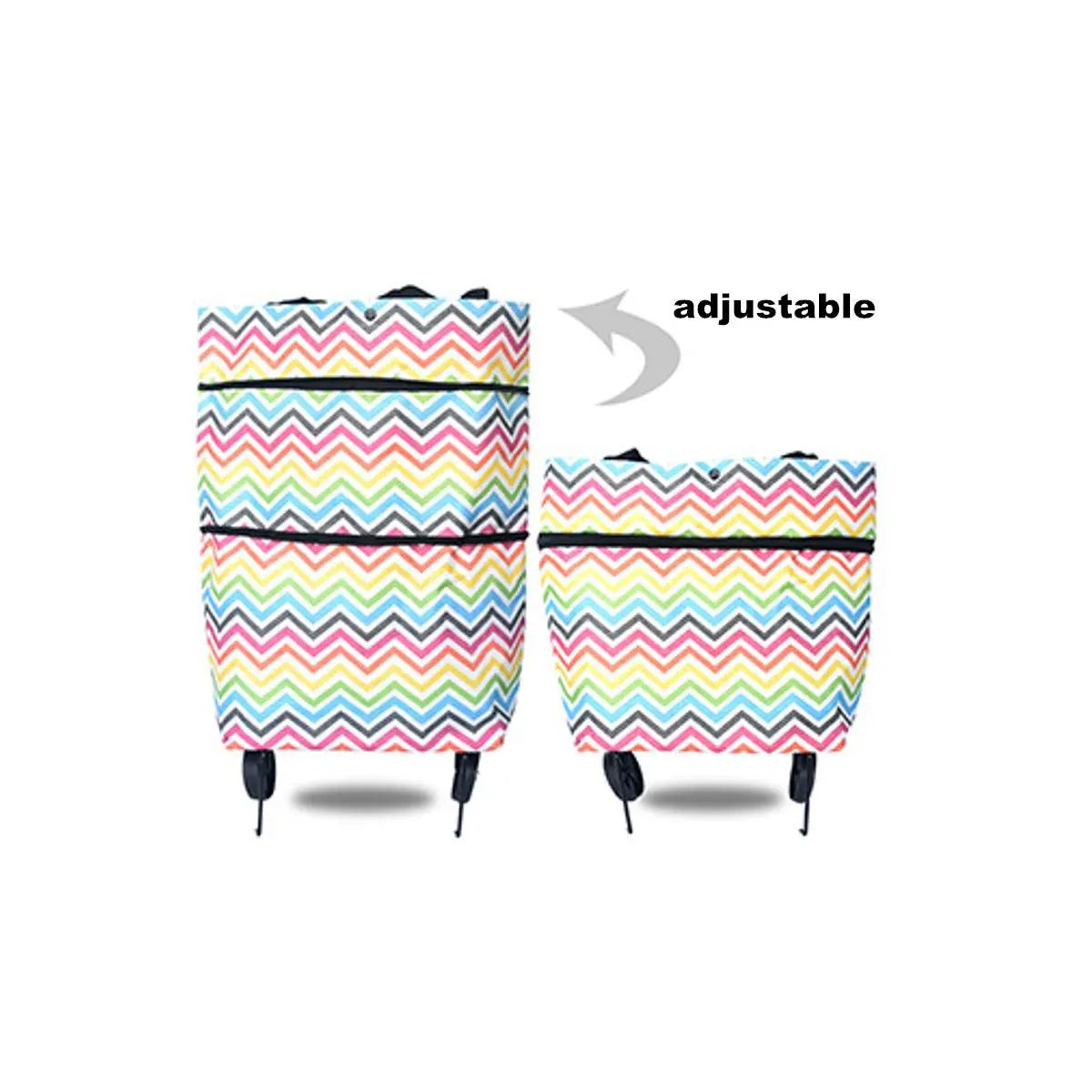 ShopGlide Foldable Cart - Trends Zone