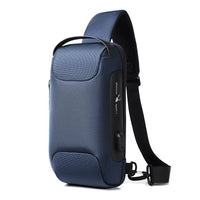 Waterproof Anti-Theft USB Crossbody Bag | Travel & Daily Use - Trends Zone