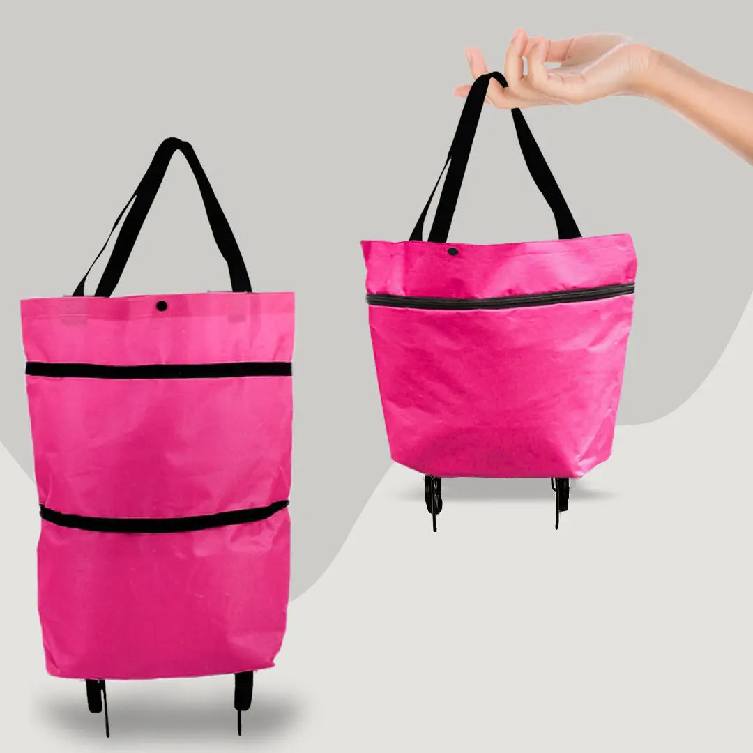 ShopGlide Foldable Cart - Trends Zone