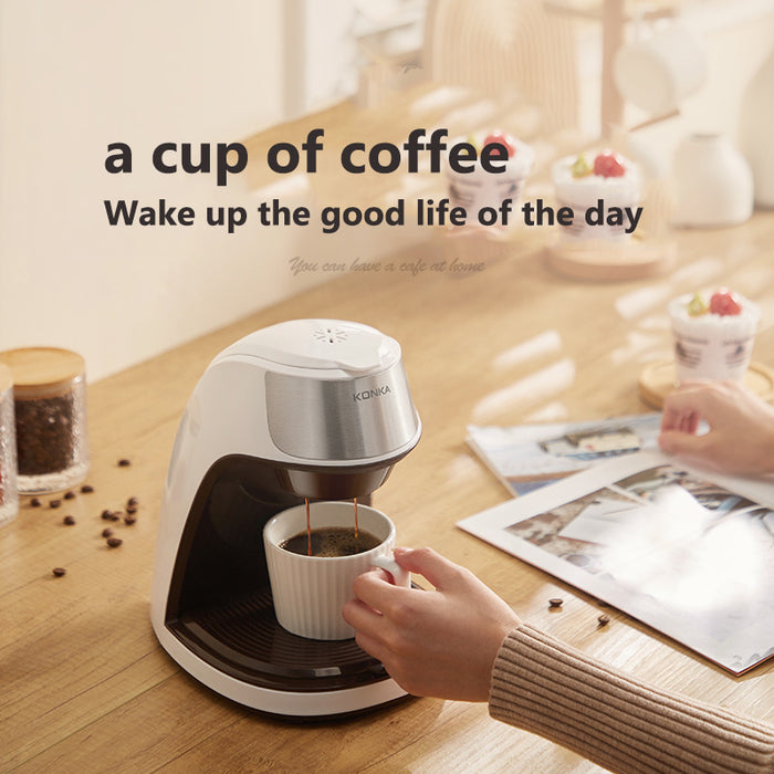 New Coffee Machine Fully Automatic Home Office Mini American Small Portable Coffee Maker - Trends Zone