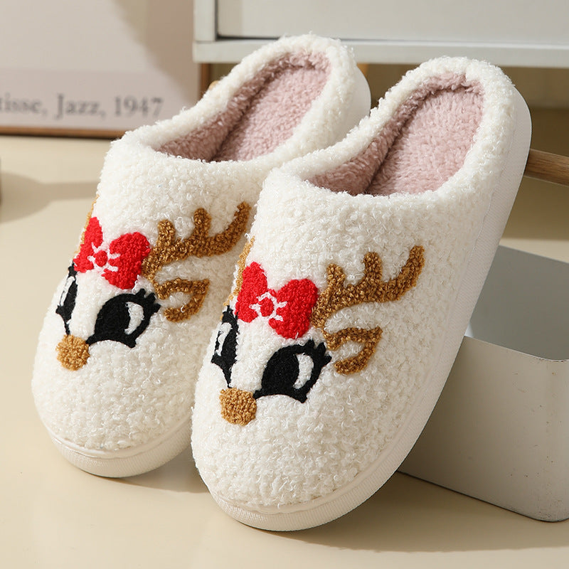 Cozy Christmas Santa Slippers - Cute & Furry for All! - Trends Zone