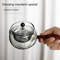 Elegant Glass Rotating Teapot | Enhances Tea Flavor & Aroma - Trends Zone