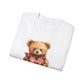 Cute Bear Heart Unisex Ultra Cotton Tee | Perfect for Valentine's Day - Trends Zone