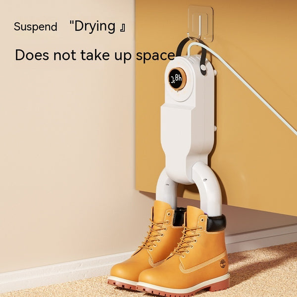 Smart Shoe Dryer with Purple Light – Quick Dehumidification