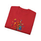 Colorful Tree and Butterfly Ultra Cotton Tee - Nature Inspired Design - Trends Zone