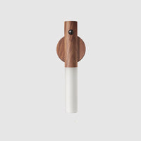 Auto LED USB Magnetic Wood Wireless Night Light Corridors Porch Lights PIR Motion Sensor Wall Light Cabinet Lamp - Trends Zone