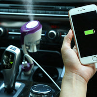 Mini Car Small Humidifier Aromatherapy Second Generation Car Humidifier Car Special With USB Humidifier Multi-color Optional - Trends Zone