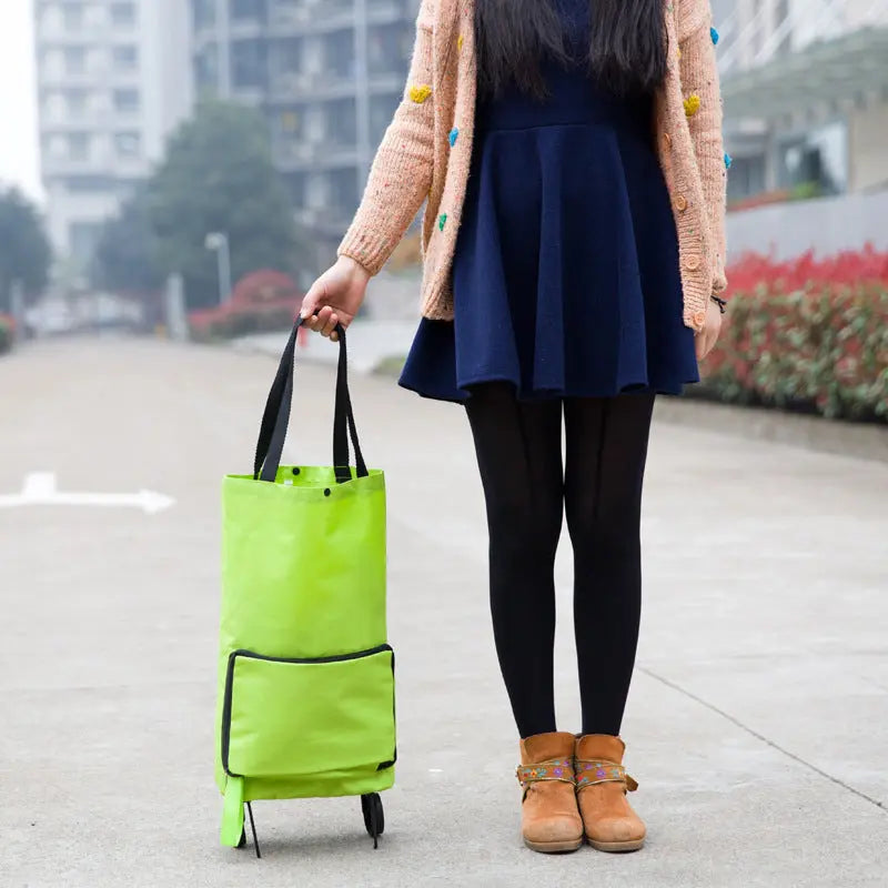 ShopGlide Foldable Cart - Trends Zone