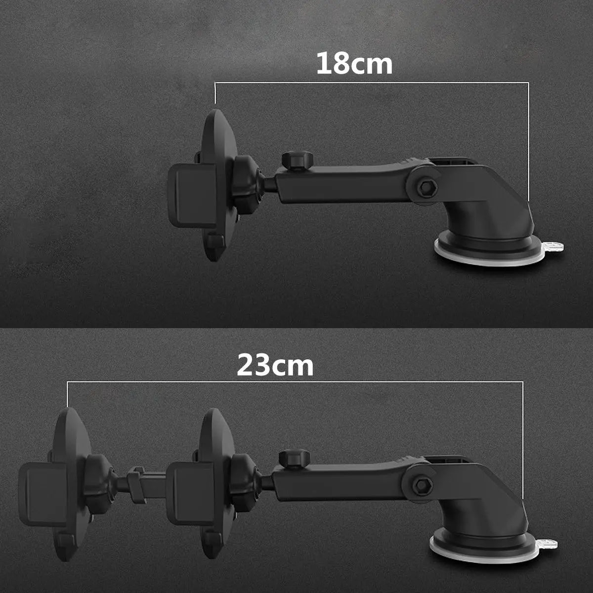 Car Phone Holder Long Rod Telescopic Car Dashboard Suction Cup Type - Trends Zone