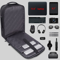Business Casual Lightweight Backpack Men's Large Capacity Travel Backpack Student Computer School Bag Backpack
