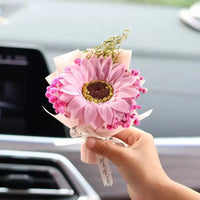 Flower bouquet car vent clip - Bouquet 19