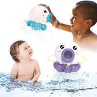 Octopus Fountain Bath Toy Water Jet Rotating Shower Bathroom Toy Summer Water Toys Sprinkler Beach Toys Kids Water Toys - Trends Zone