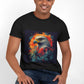 Eagle Sunset Unisex Cotton Crew Tee - Nature Lover's Graphic T-Shirt - Trends Zone