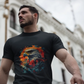Eagle Sunset Unisex Cotton Crew Tee - Nature Lover's Graphic T-Shirt - Trends Zone