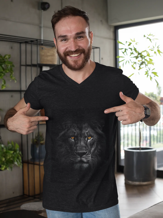 Unisex Cotton Crew Tee - Bold Lion Design - Trends Zone