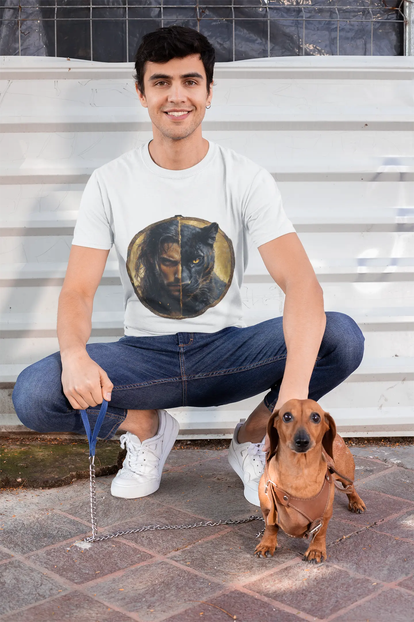 Mystical Panther Unisex Ultra Cotton Tee - Bold Graphic Design - Trends Zone