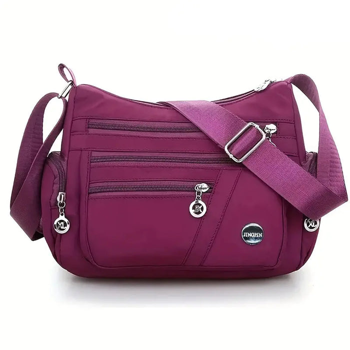 Multi-compartment single-shoulder crossbody bag for women, lightweight, large-capacity single-shoulder bag - Trends Zone