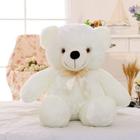 Creative Light Up LED Teddy Bear Stuffed Animals Plush Toy Colorful Glowing Christmas Gift For Kids Pillow - Trends Zone