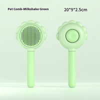 🐾 2-in-1 Self-Cleaning Pet Brush with Spray | Grooming & Hair Removal Comb 🐕🐈 - Trends Zone