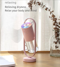 Magic Shadow USB Air Humidifier For Home With Projection Night Lights Ultrasonic Car Mist Maker Mini Office Air Purifier - Trends Zone