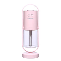 Magic Shadow USB Air Humidifier For Home With Projection Night Lights Ultrasonic Car Mist Maker Mini Office Air Purifier - Trends Zone