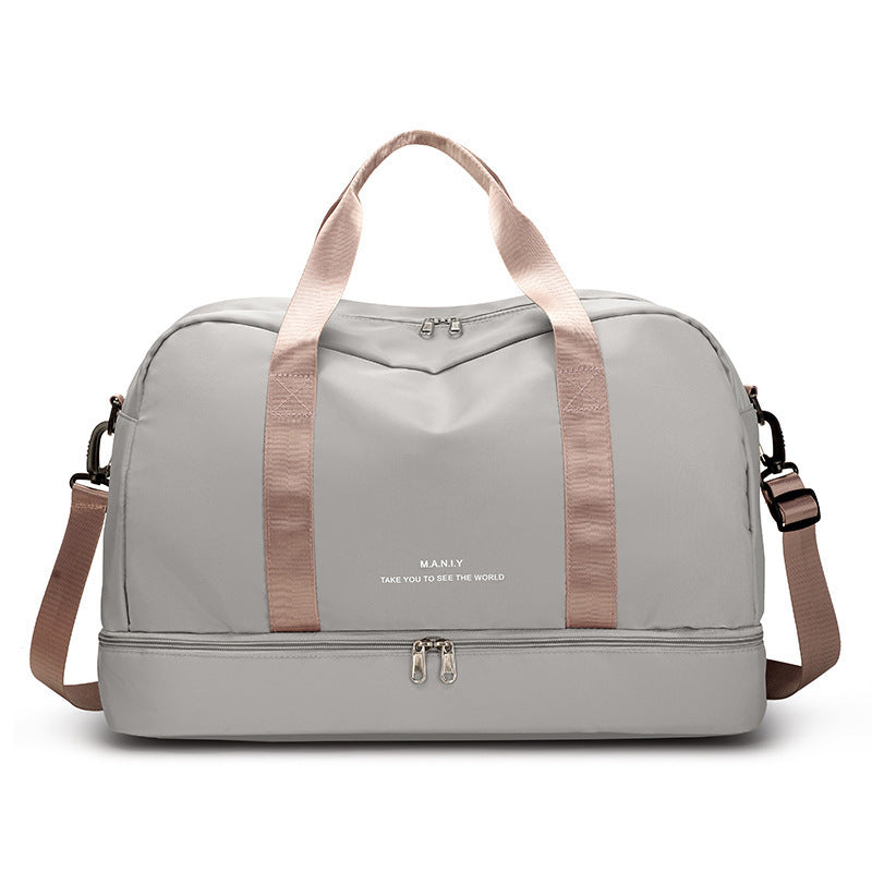 Large Waterproof Travel Tote – Dry/Wet Separation & Lightweight Carry-On Bag