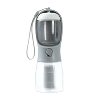 3-in-1 Pet Water Bottle – Food, Water & Waste Bag Dispenser