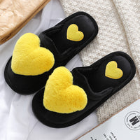 Cute Love Fluffy Slipper Home Slippers - Trends Zone