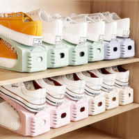 Space Saving Adjustable Shoe Holder - Trends Zone