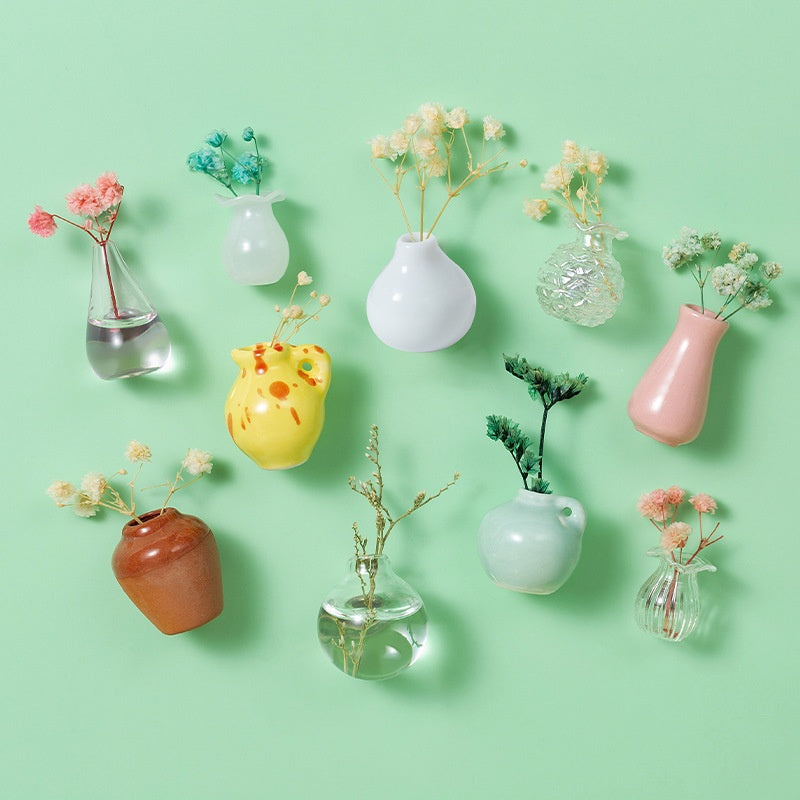 MagniVase – Mini Ceramic Fridge Vase - Trends Zone