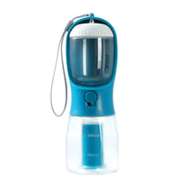 3-in-1 Pet Water Bottle – Food, Water & Waste Bag Dispenser