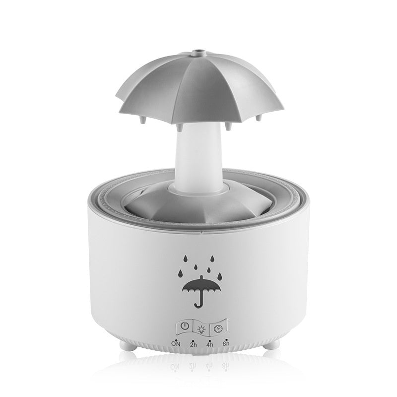 Raindrop Aromatherapy Humidifier Household Office Creativity Water Drop Rotating Humidifier Umbrella Fragrance Machine - Trends Zone