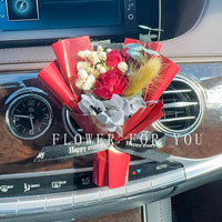 Flower bouquet car vent clip - Bouquet 18