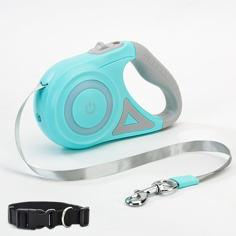 Retractable Dog Leash with Collar - Trends Zone